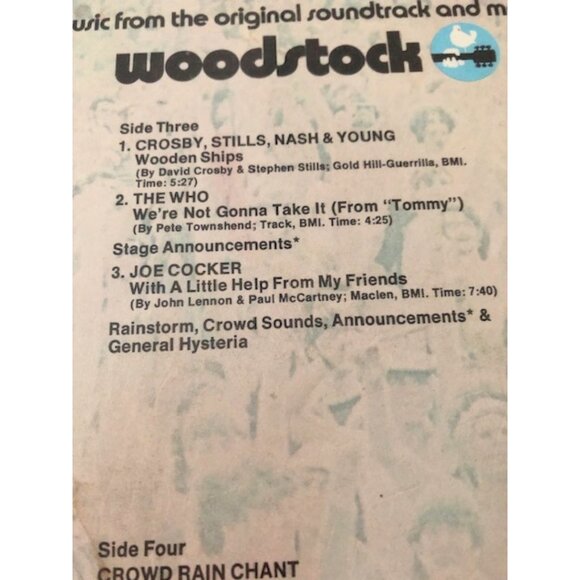 WOODSTOCK - Music from The Original Soundtrack - Vinyl 3xLP -1970 - Picture 13 of 16